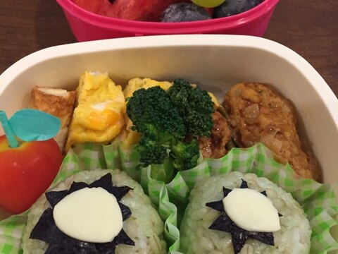 結構人気♡カッパのキャラ弁当